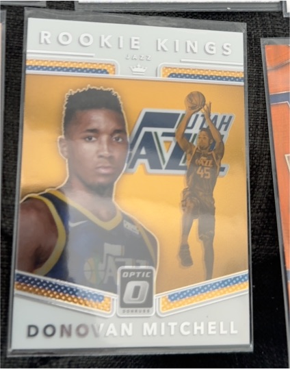 2017-18 Donruss Optic #13 Donovan Mitchell Rookie Kings — front