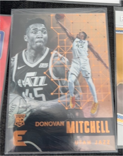 2017-18 Panini Essentials #149 Donovan Mitchell — front