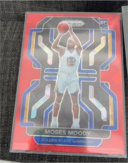 2021-22 Panini Prizm #308 Moses Moody — front