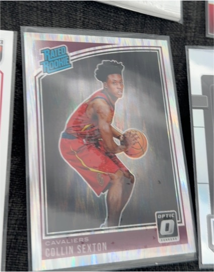 2018-19 Panini Donruss Optic #180 Collin Sexton — front