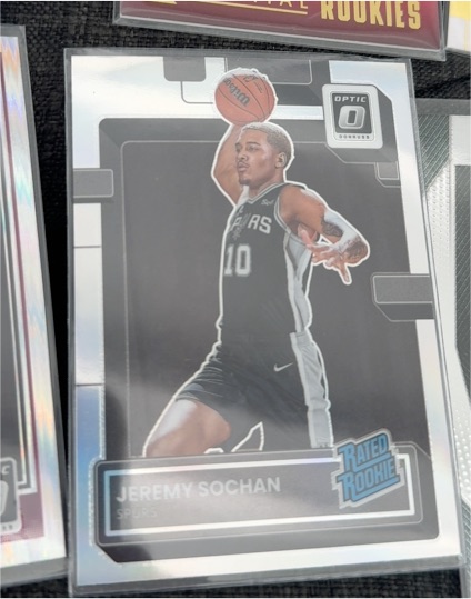 2022-23 Donruss Optic #236 Jeremy Sochan — front