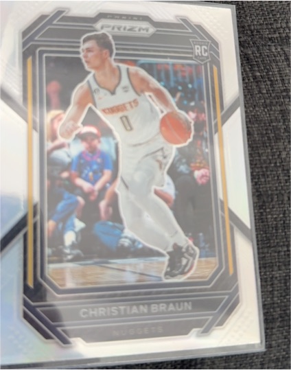 2022-23 Panini Prizm #223 Christian Braun — front