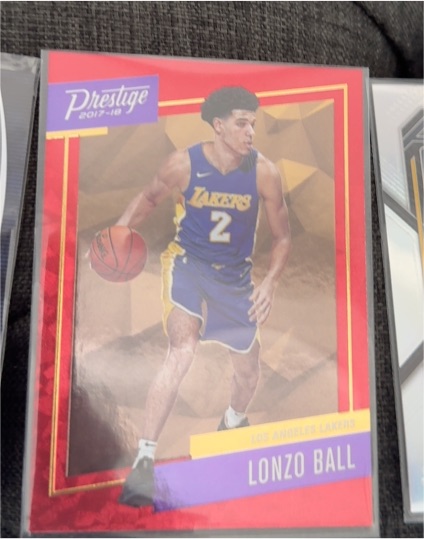 2017-18 Panini Prestige #2 Lonzo Ball — front