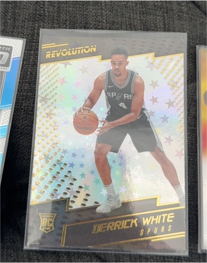 2017-18 Panini Revolution #122 Derrick White — front