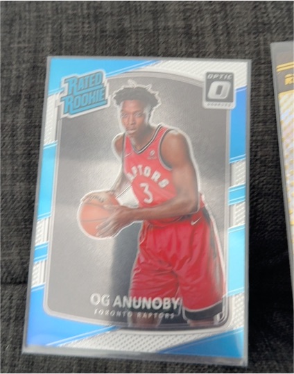 2017-18 Panini Donruss Optic #178 OG Anunoby Rated Rookie — front
