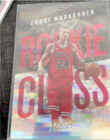 2017-18 Panini Prestige #7 Lauri Markkanen Rookie Class — front