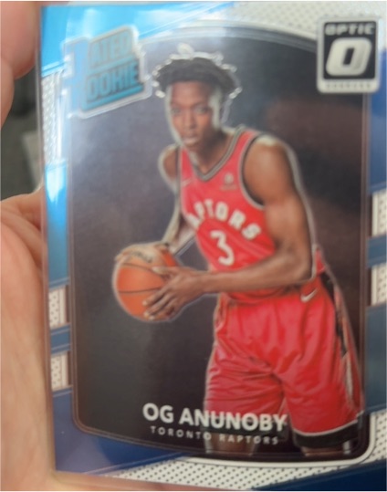 2017-18 Donruss Optic #178 OG Anunoby — front