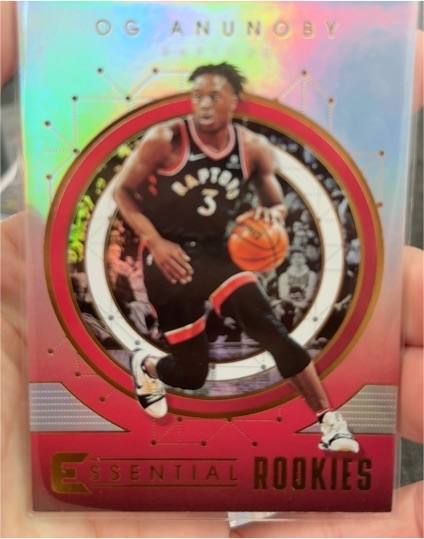 2017-18 Panini Essentials Essential Rookies #ER-35 OG Anunoby — front