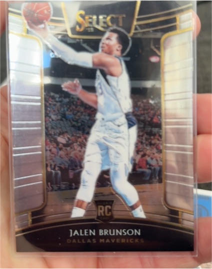 2018-19 Panini Select #8 Jalen Brunson — front