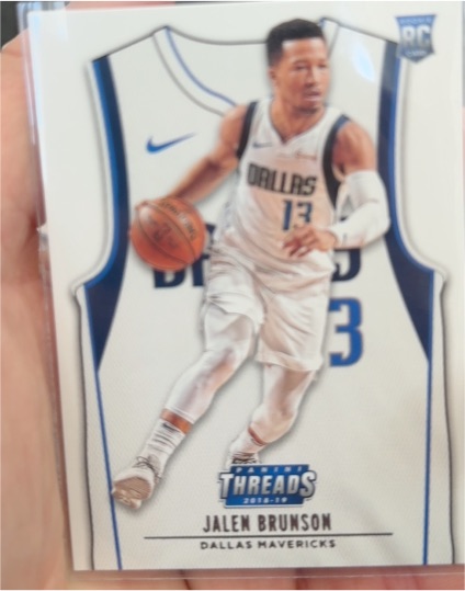 2018-19 Panini Threads #124 Jalen Brunson — front
