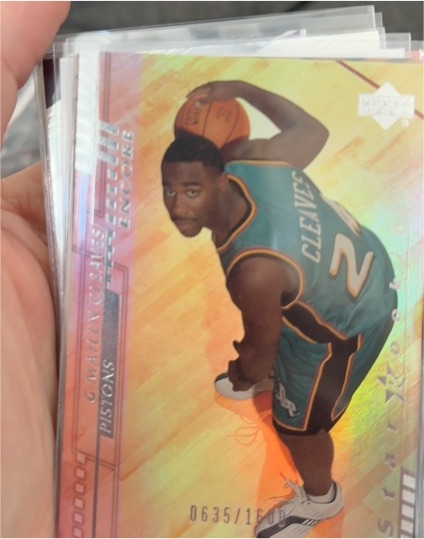 2000-01 Upper Deck Encore #157 Mateen Cleaves — front
