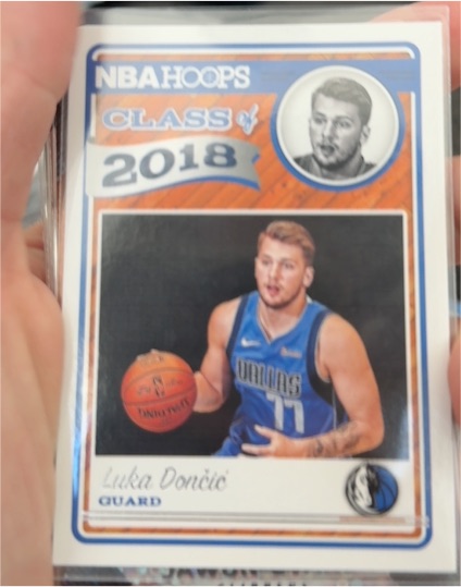 2018-19 Panini NBA Hoops Class of 2018 #3 Luka Dončić — front
