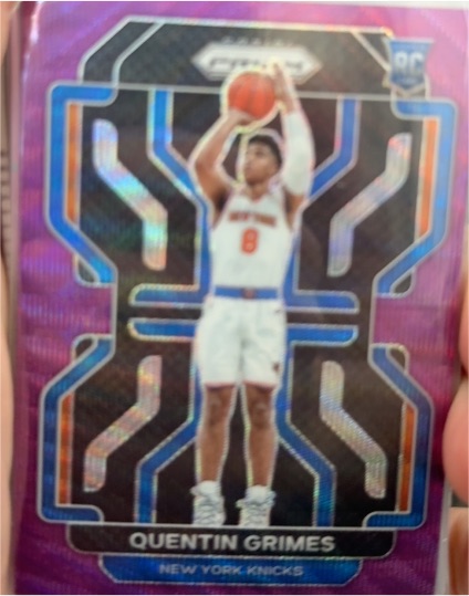 2021-22 Panini Prizm #285 Quentin Grimes — front