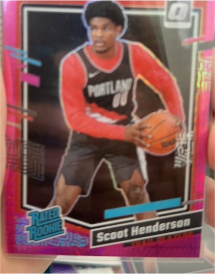 2023-24 Panini Donruss Optic #239 Scoot Henderson — front