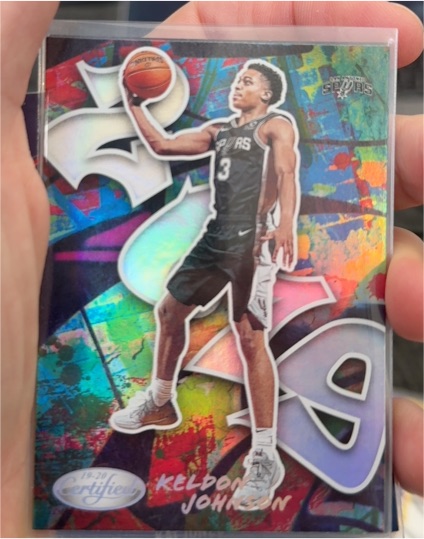 2019-20 Panini Certified #2 Keldon Johnson — front