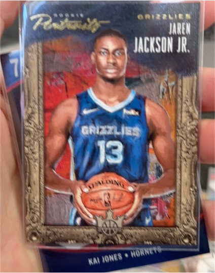 2018-19 Panini Court Kings Rookie Portraits #35 Jaren Jackson Jr. — front