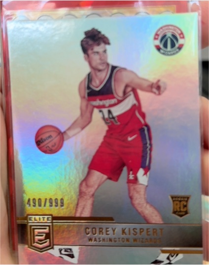 2021-22 Panini Elite #234 Corey Kispert RC — front