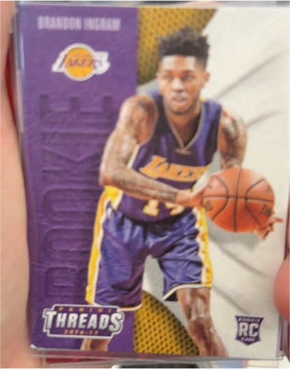 2016-17 Panini Threads #211 Brandon Ingram — front