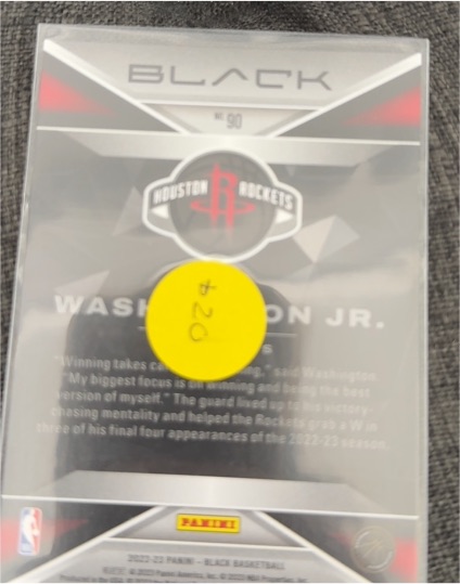 2022-23 Panini Prizm #14 TyTy Washington Jr. — front
