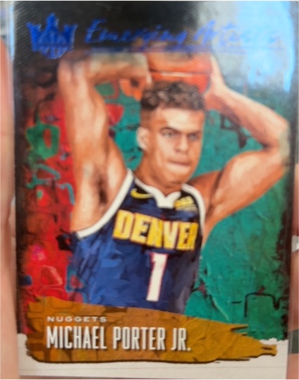 2018-19 Panini Court Kings #15 Michael Porter Jr. — front