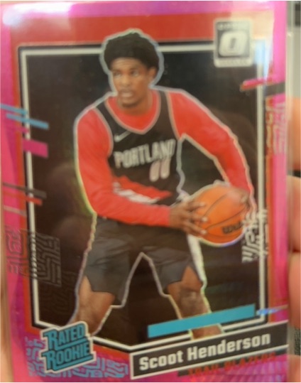 2023-24 Donruss Optic #239 Scoot Henderson — front