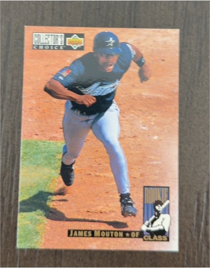 1994 Upper Deck Collector's Choice #664 James Mouton — front