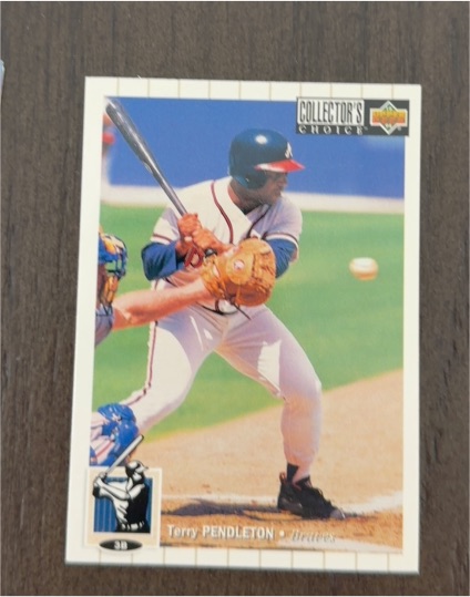 1994 Upper Deck Collector's Choice #372 Terry Pendleton — front