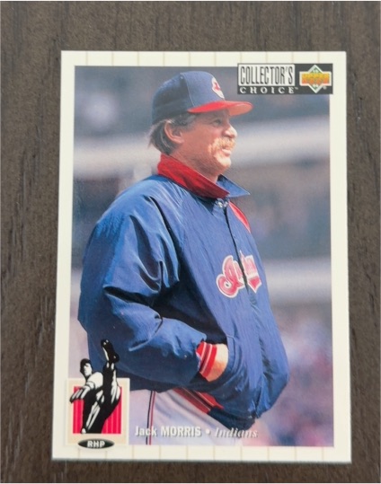 1994 Upper Deck Collector's Choice #542 Jack Morris — front