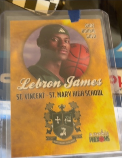 2003 Rookie Phenoms LeBron James — front