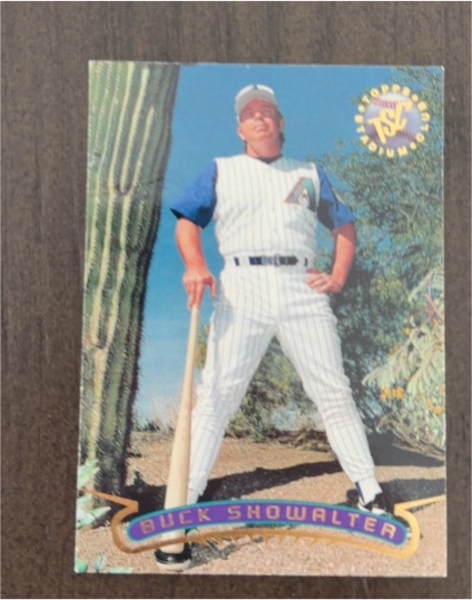 1996 Topps Stadium Club #356 Buck Showalter — front