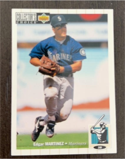 1994 Collector's Choice #480 Edgar Martinez — front