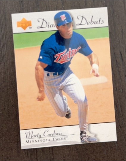 1995 Upper Deck #250 Marty Cordova — front