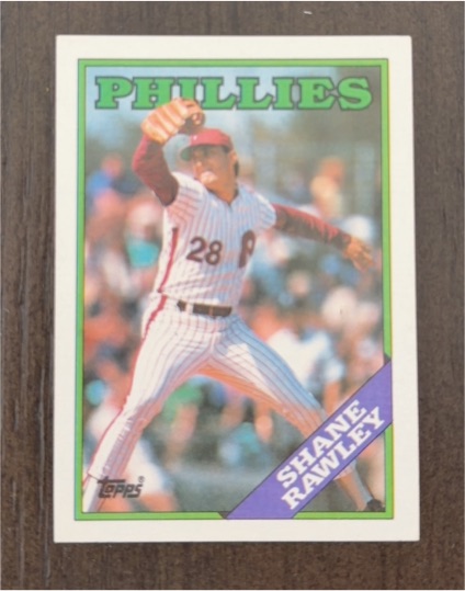 1988 Topps #66 Shane Rawley — front
