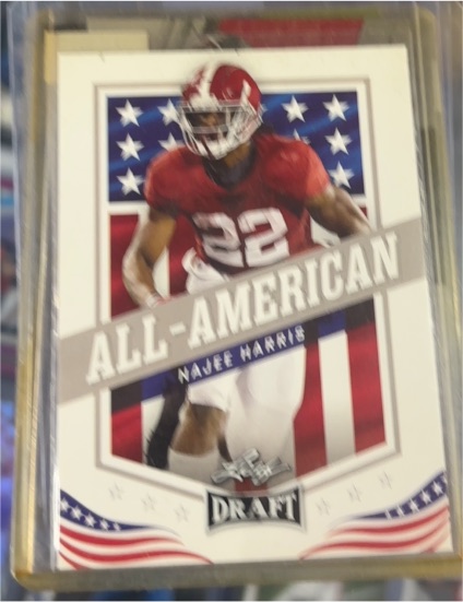 2021 Leaf Draft All-American #45 Najee Harris — front
