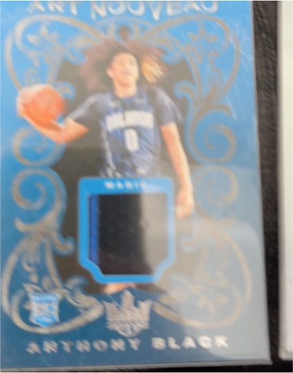 2023-24 Panini Court Kings Art Nouveau #AN-BLK Anthony Black — front