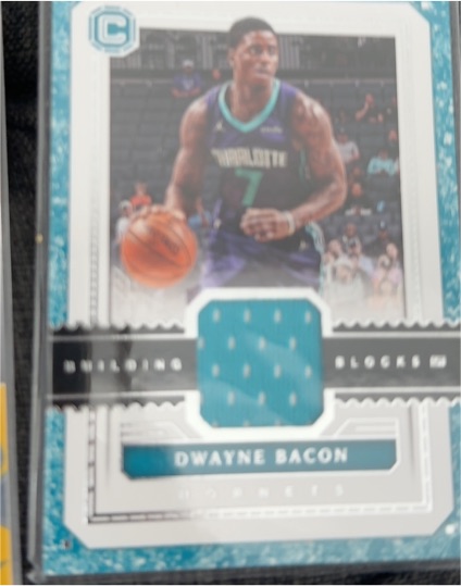 2017-18 Panini Cornerstones Building Blocks #BB-DB Dwayne Bacon — front