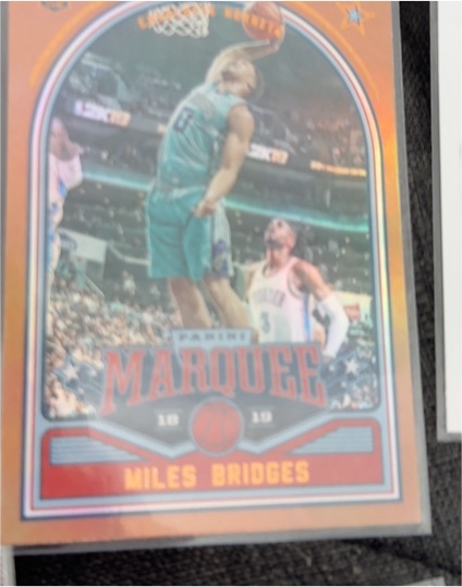 2018-19 Panini Chronicles Marquee #243 Miles Bridges — front