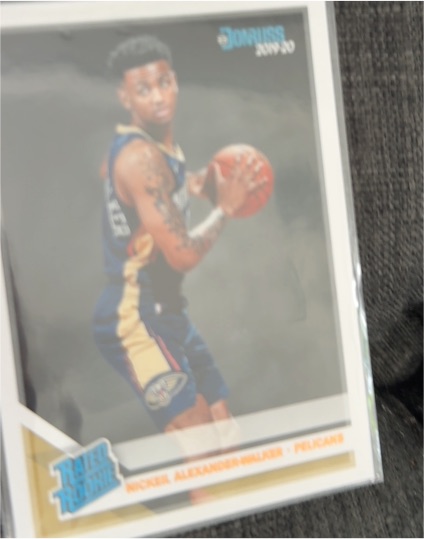 2019 Panini Donruss #216 Nickeil Alexander-Walker — front