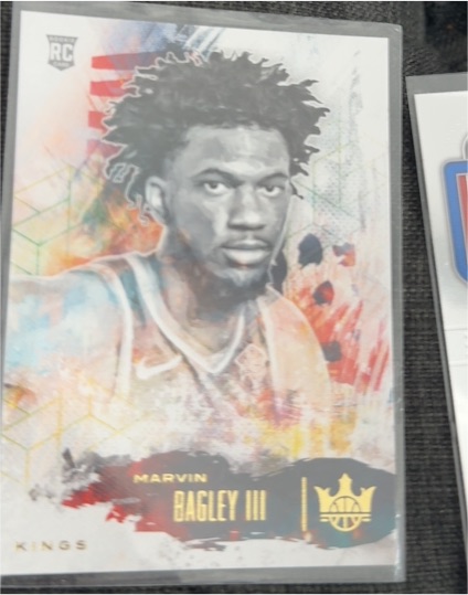 2018-19 Panini Court Kings Acetate Rookies #25 Marvin Bagley III — front