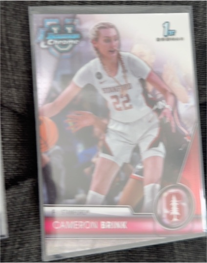 2023-24 Bowman Chrome U #75 Cameron Brink — front