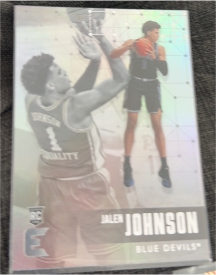 2021 Panini Chronicles Essentials Draft Picks #113 Jalen Johnson — front