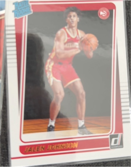 2021-22 Donruss #231 Jalen Johnson — front
