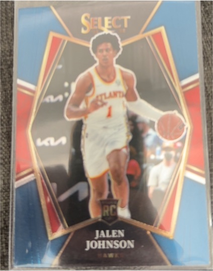 2021-22 Panini Select #200 Jalen Johnson — front