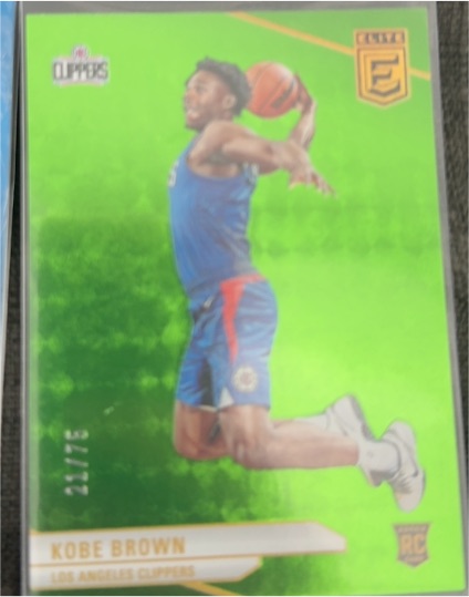 2023-24 Donruss Elite #224 Kobe Brown — front