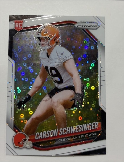 2025 Panini Prizm #384 Carson Schwesinger — front