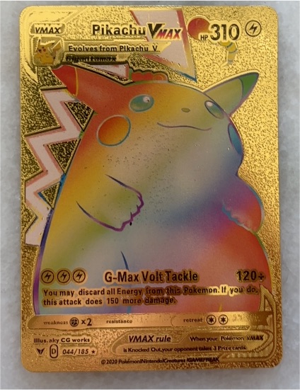 2020 Pokémon Vivid Voltage #044 Pikachu VMAX — front