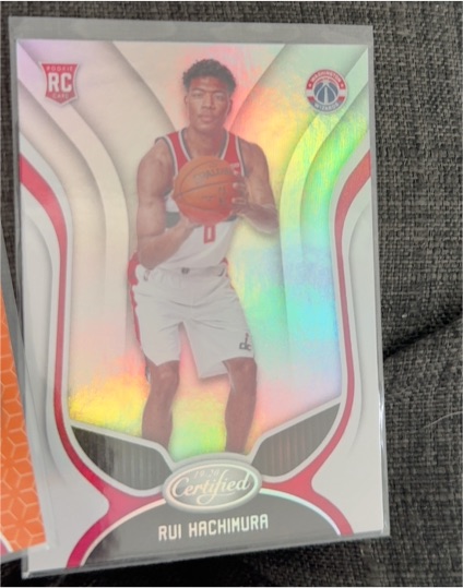2019-20 Panini Certified #RC Rui Hachimura — front