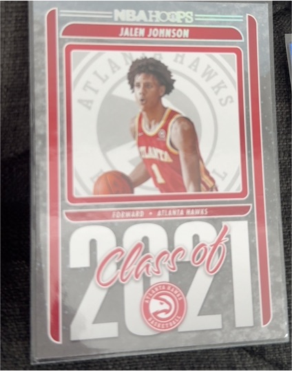 2021-22 Panini NBA Hoops Class of 2021 #23 Jalen Johnson — front