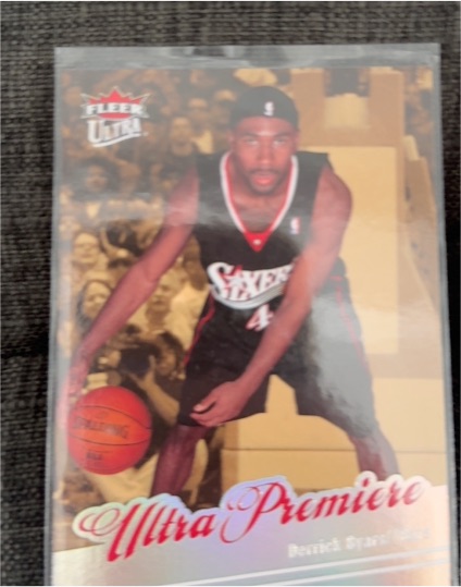 2007-08 Fleer Ultra #227 Derrick Byars — front