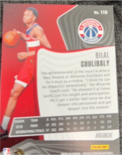 2023-24 Panini Revolution #119 Bilal Coulibaly — front